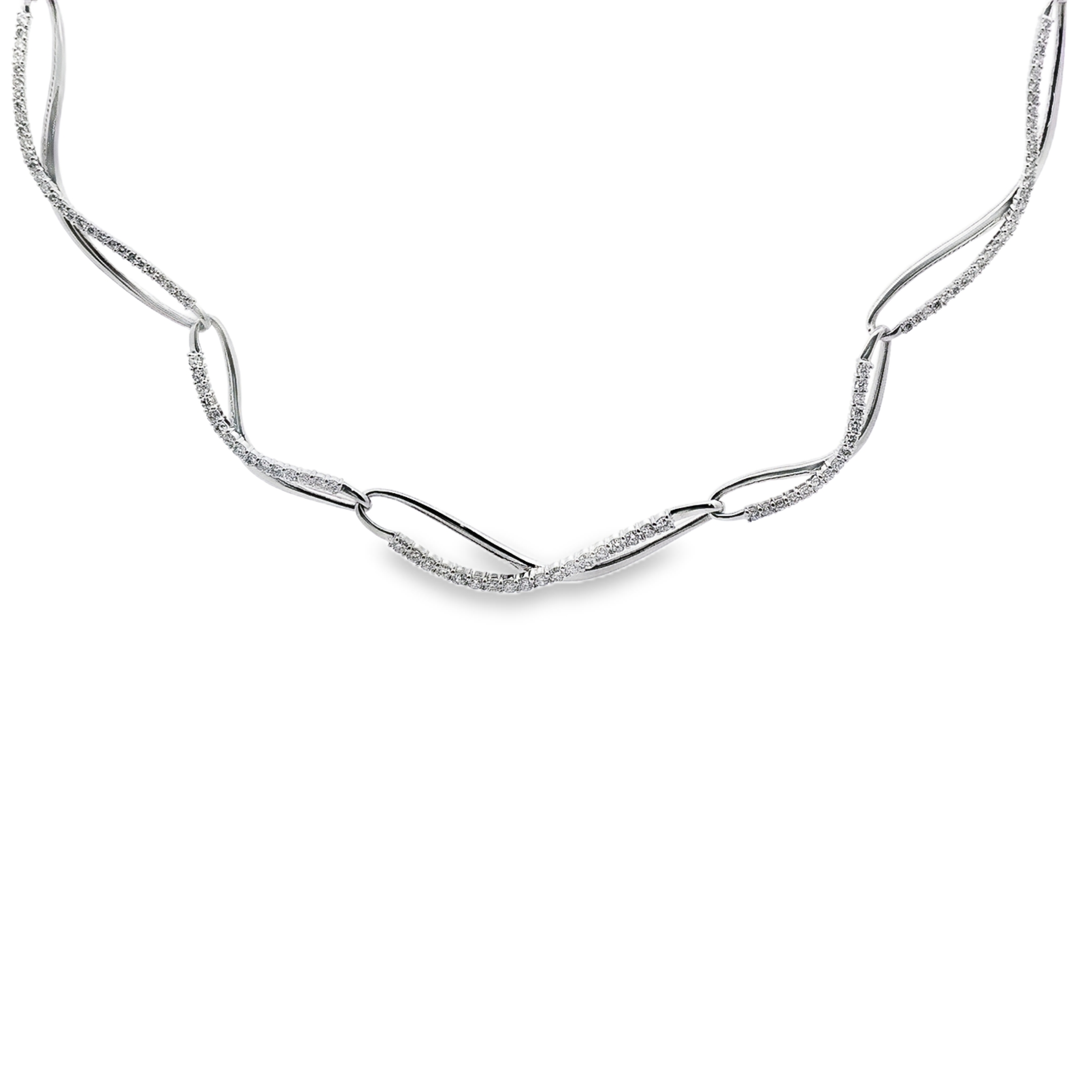 Platinum Diamond Necklace Collection