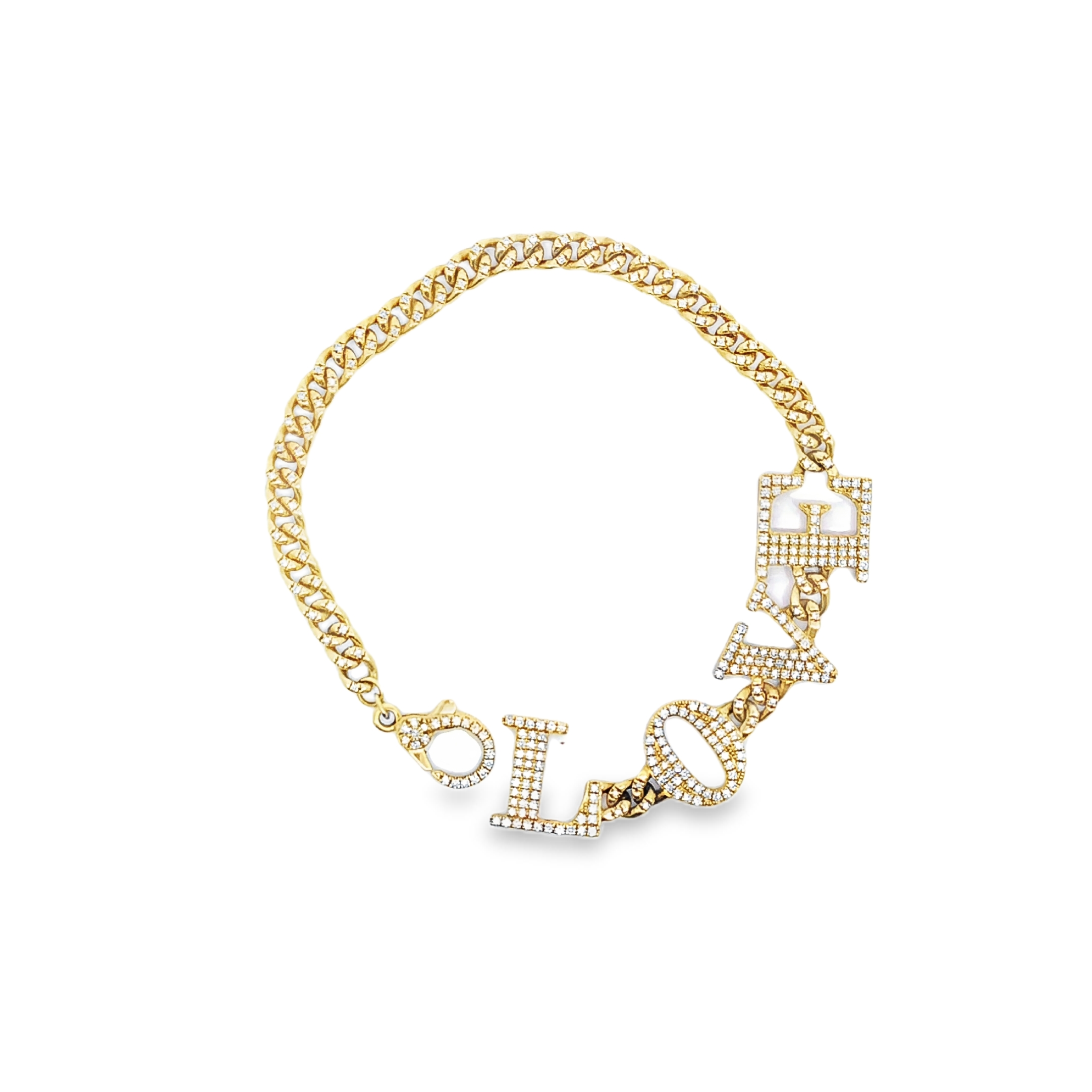 L.O.V.E Diamond Bracelet