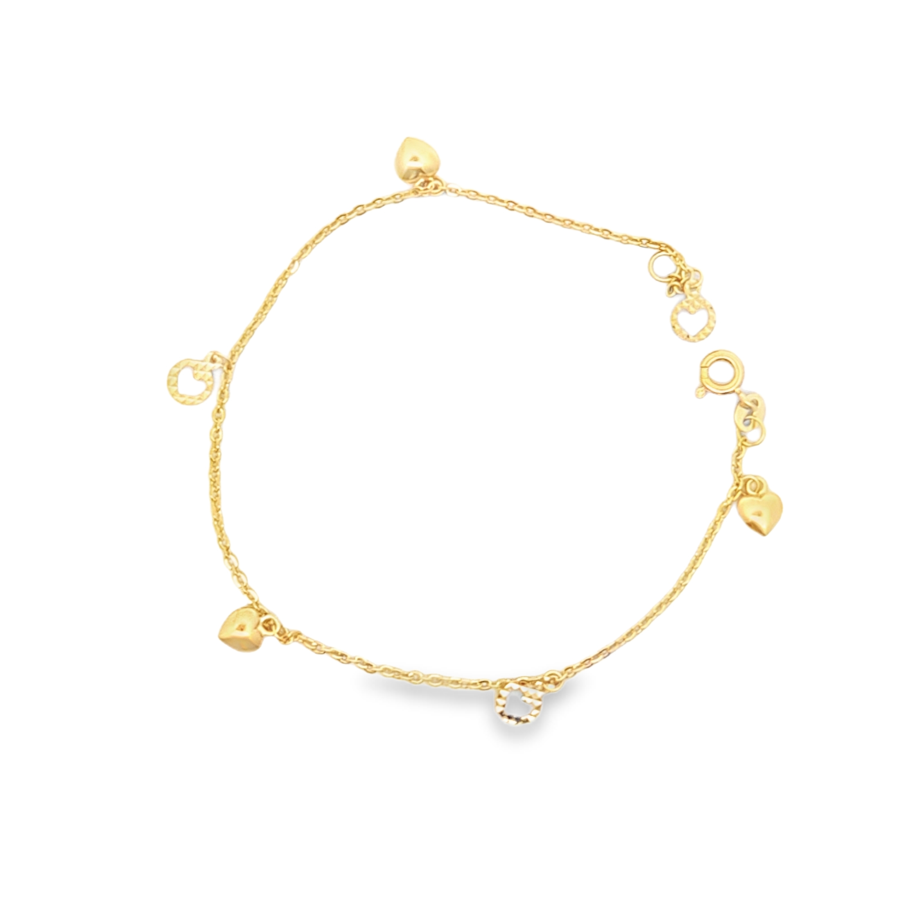 Romantic heart bracelet