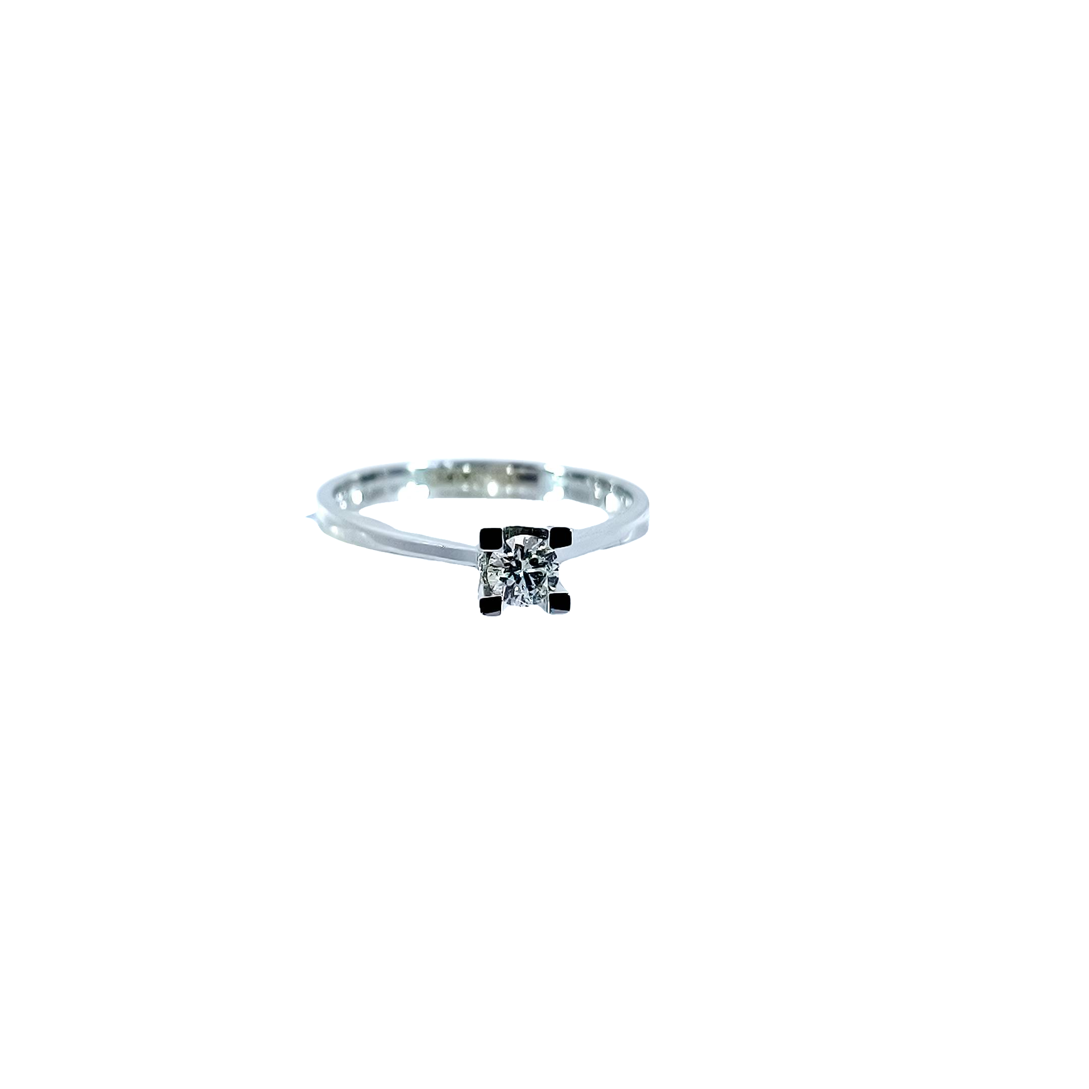 Solitaire 4 Prong Diamond Engagement Ring S01