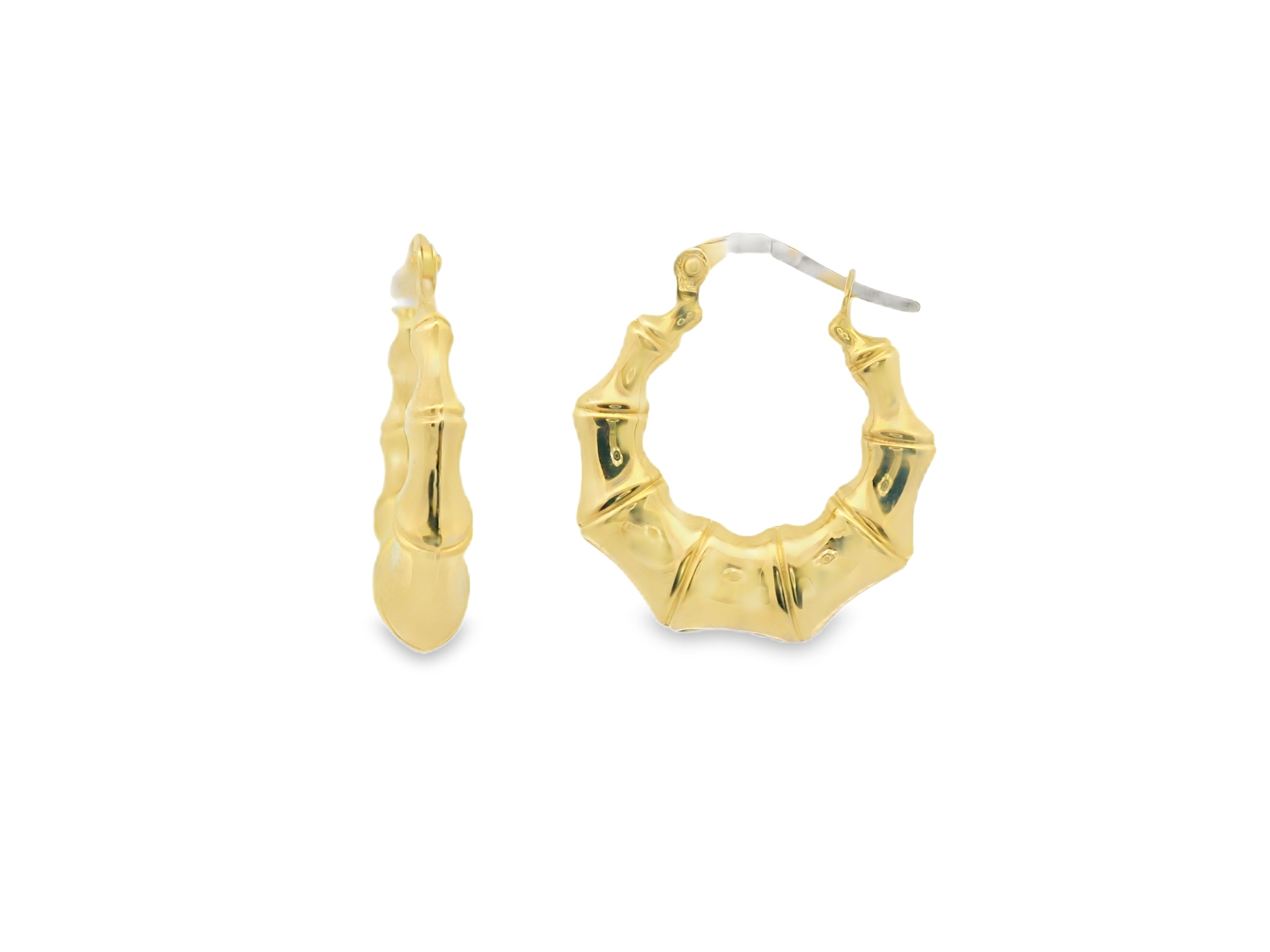 Barrel Huggie Earrings