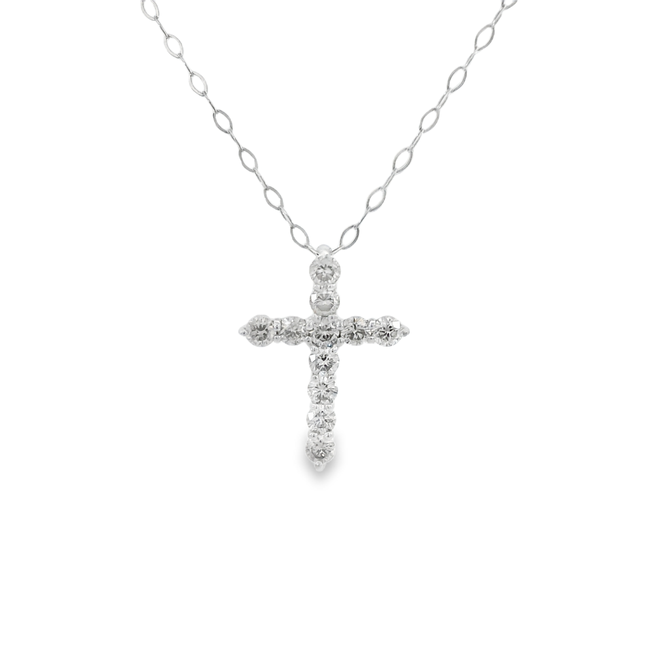 Dainty Diamond Center Necklace