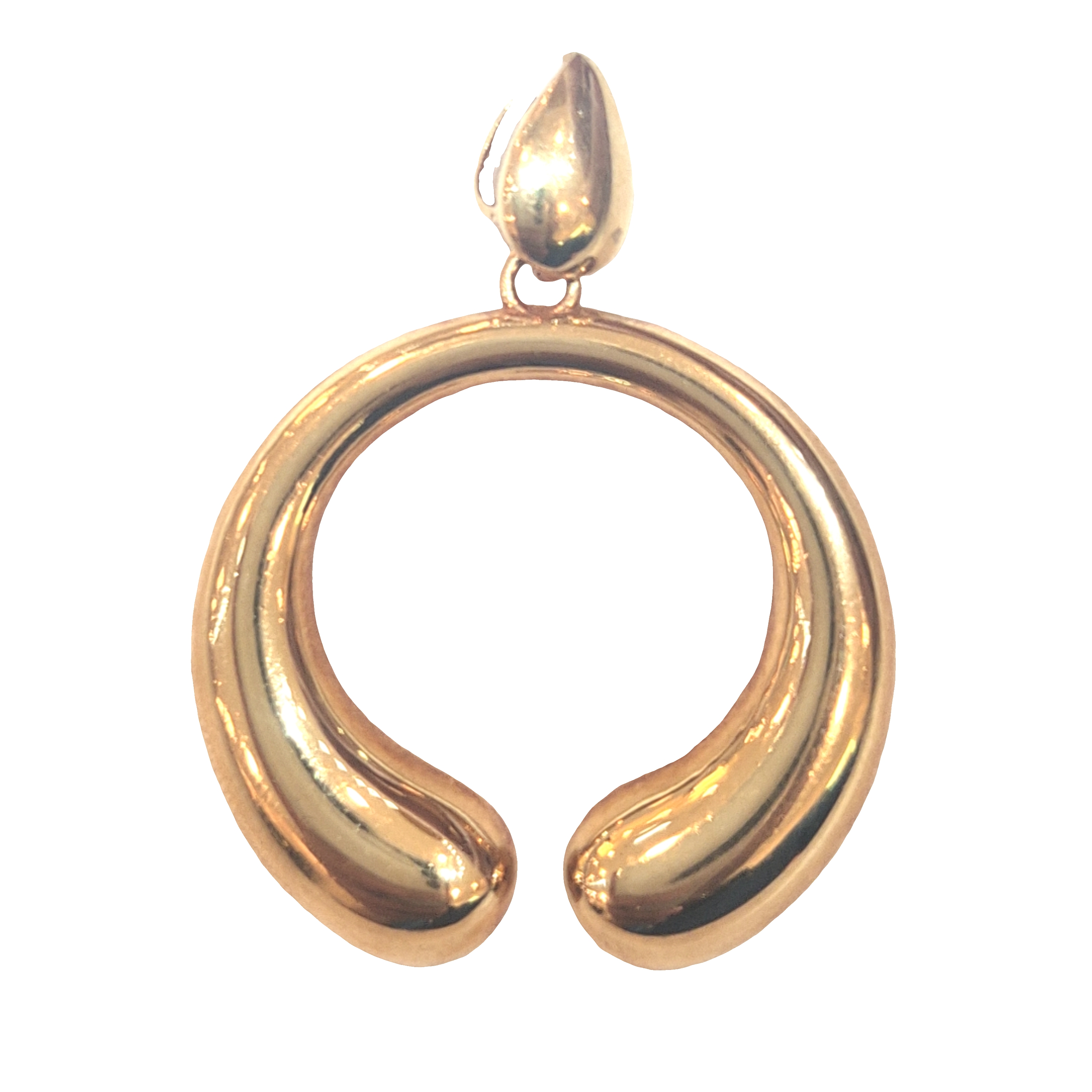Round Teardrop Style Pendant