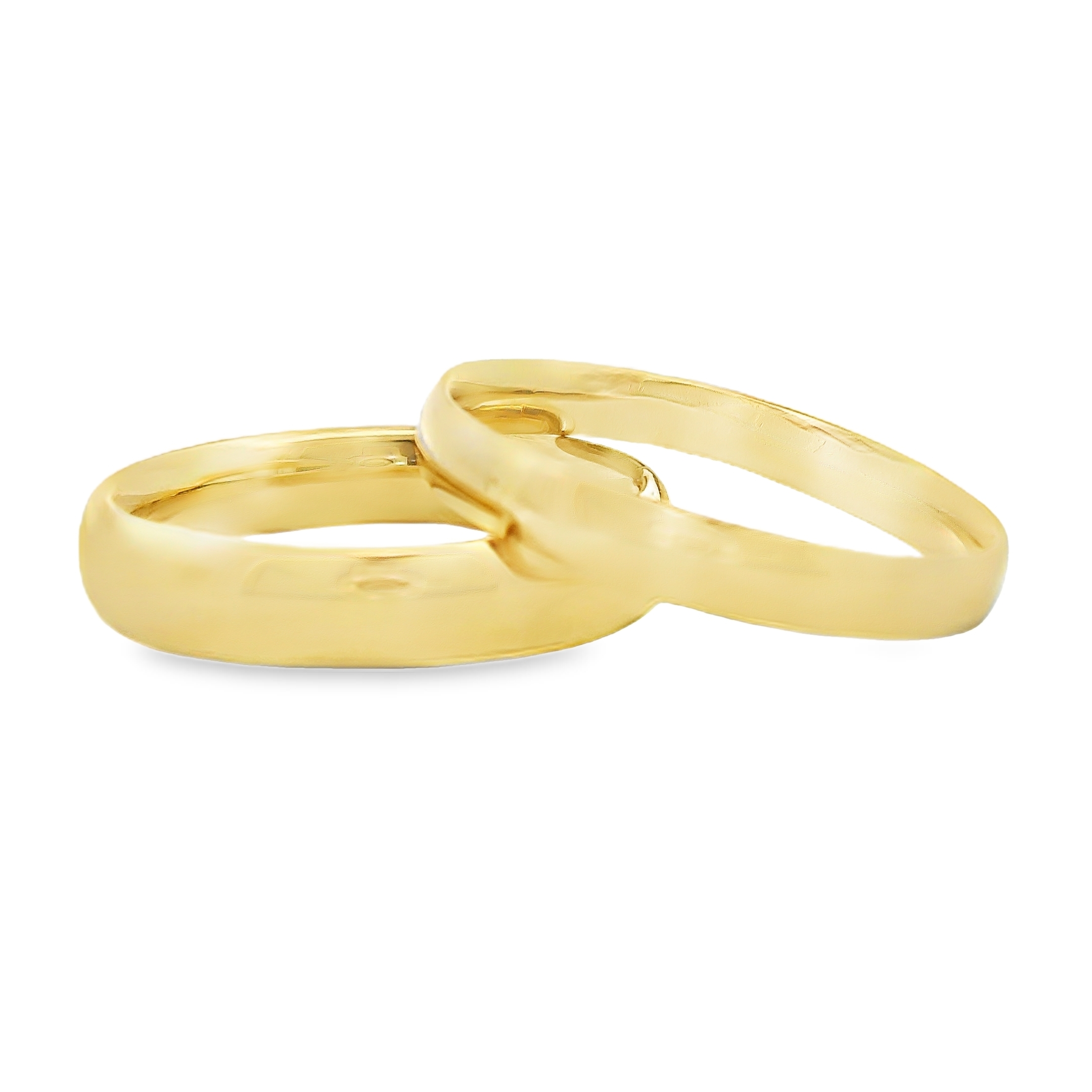 Classic Yellow Gold Wedding Band