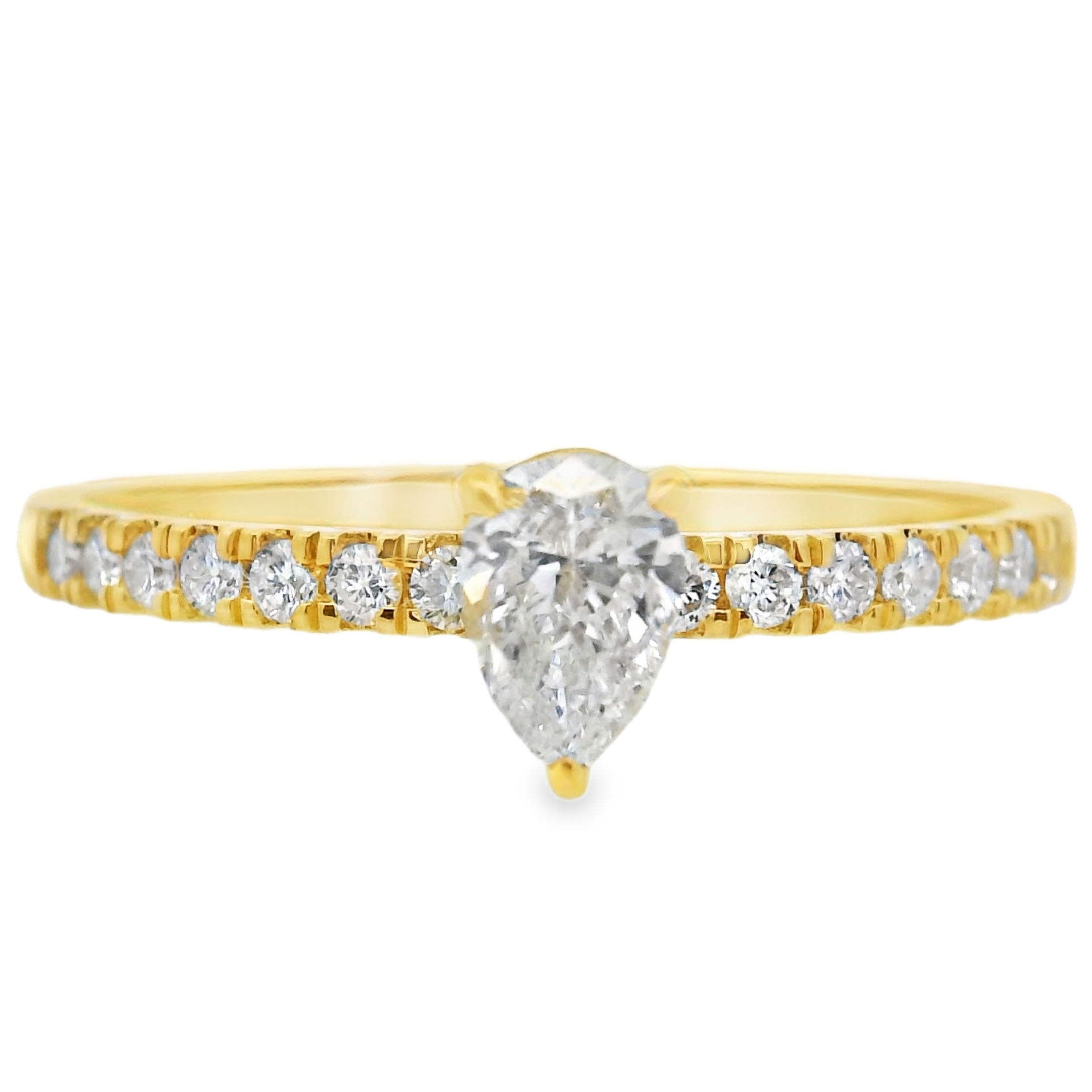 Ivy Pear Engagement Ring