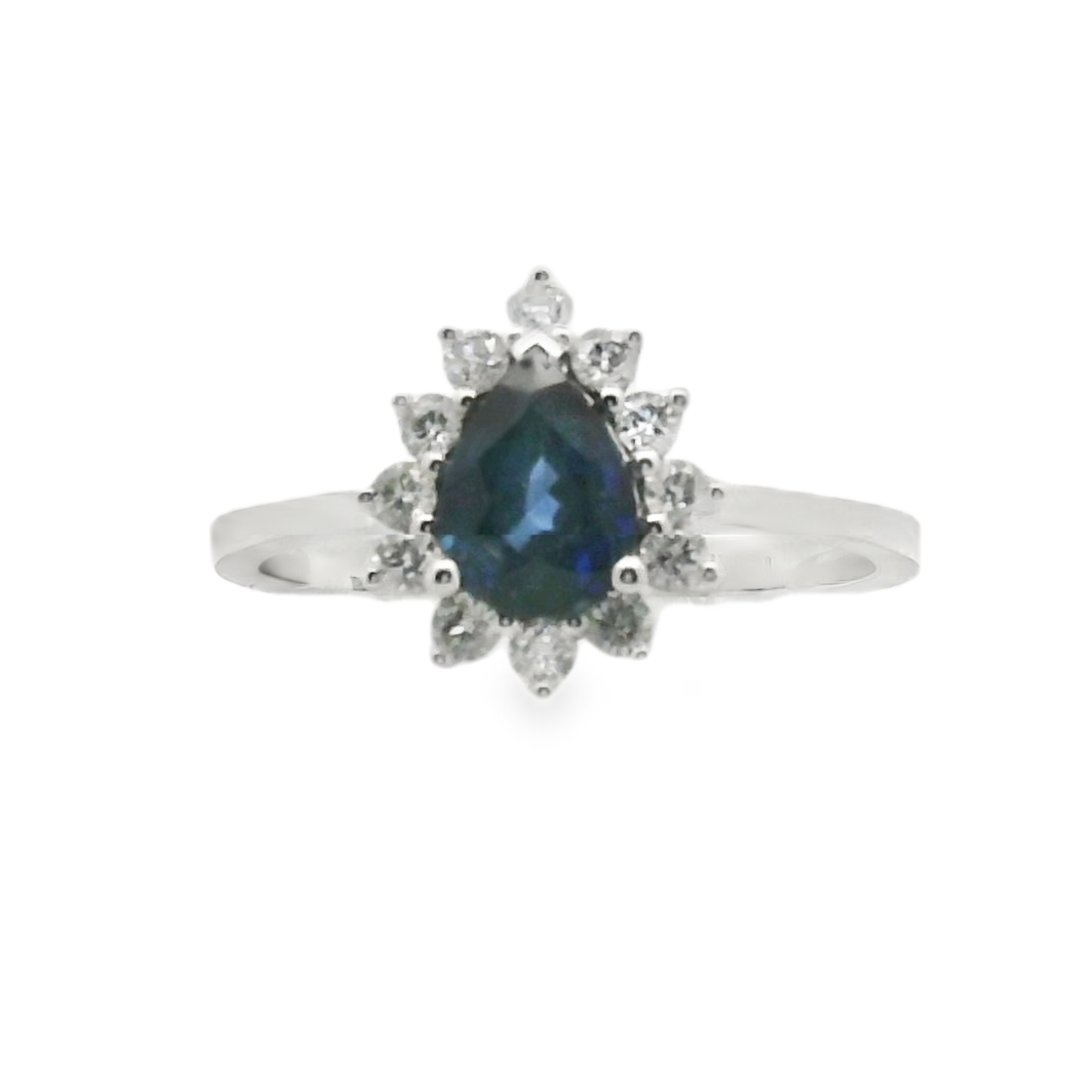 Maggie Diamond Sapphire Ring