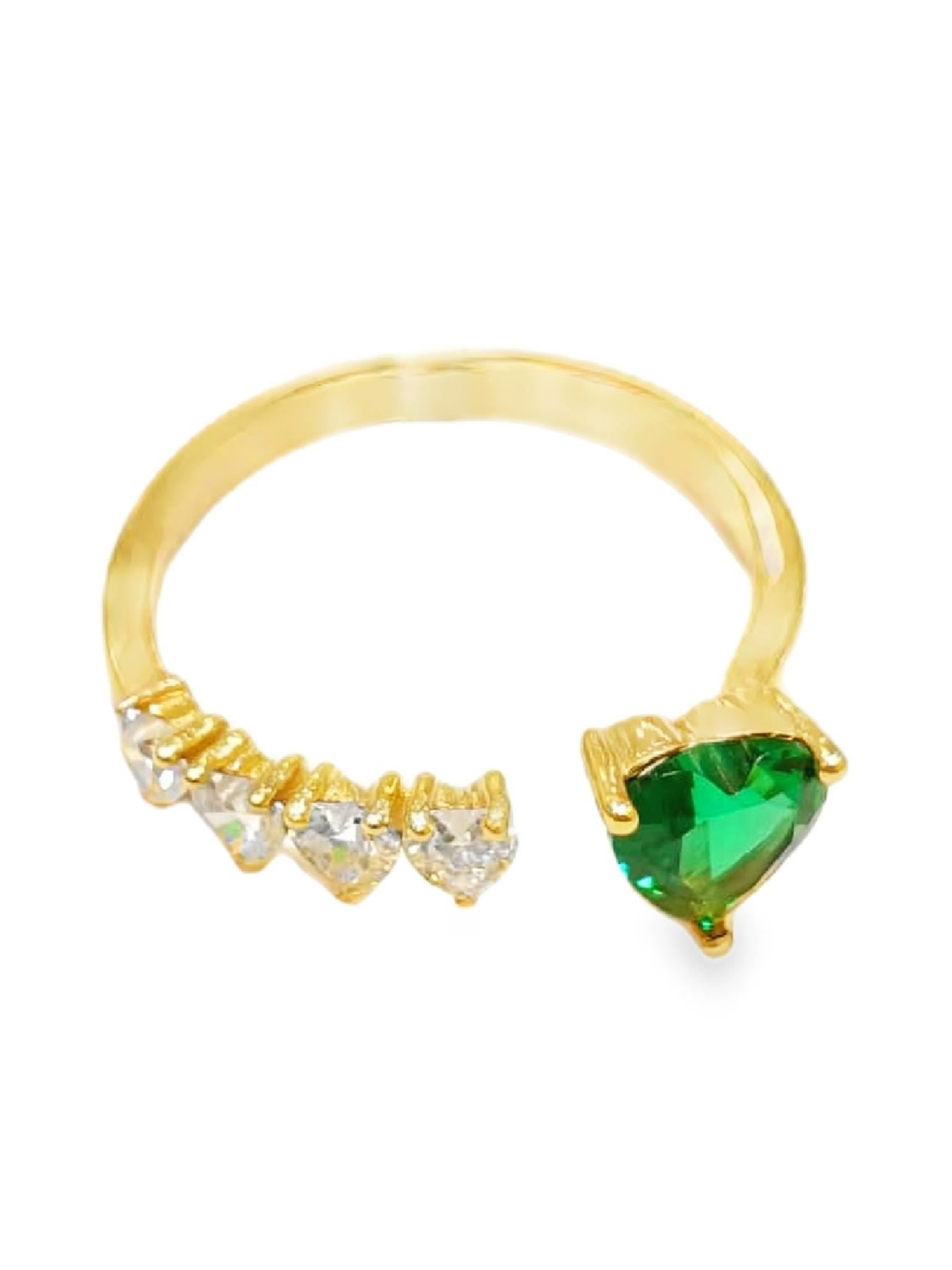 Special Ring with Emerald stone 20721