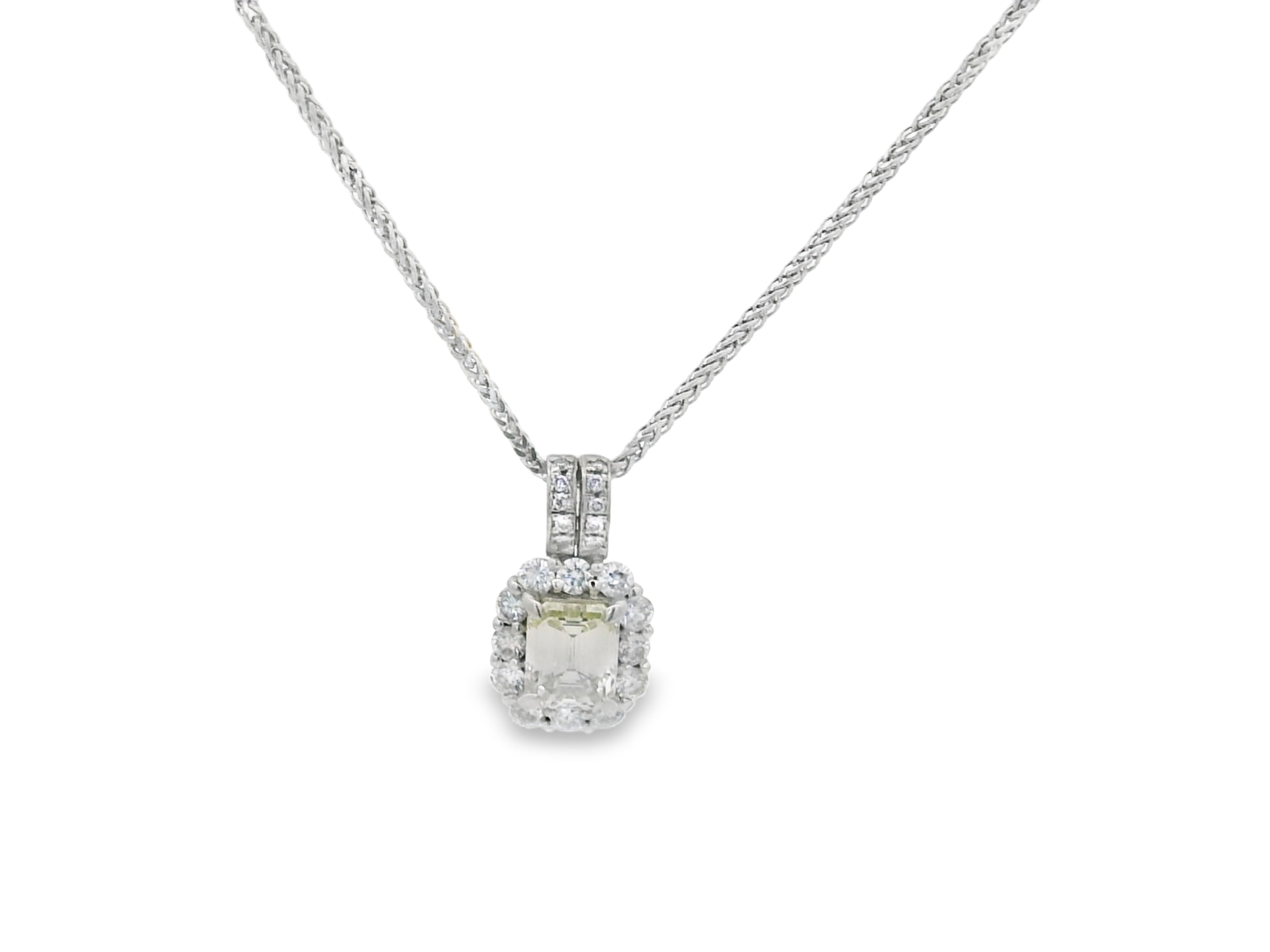 Elegant Diamond Pendant Necklace