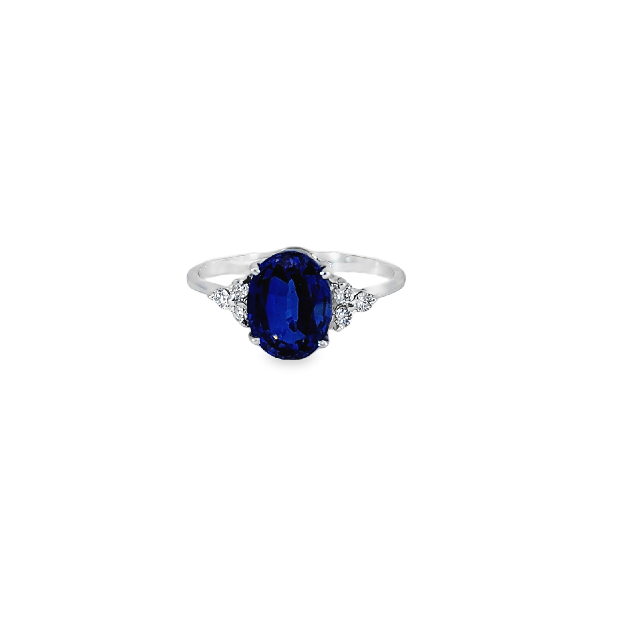 Sapphire-Diamond Engagement Ring Collection