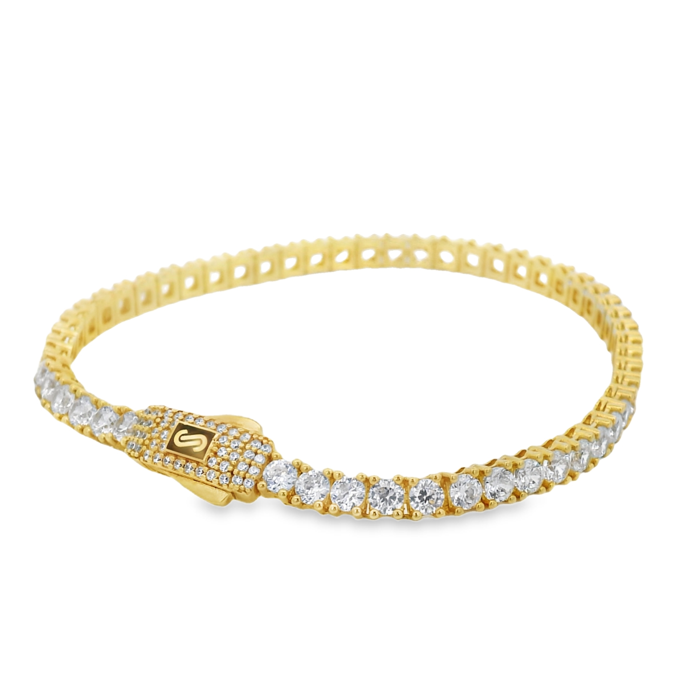 Monaco bracelet with russian stones