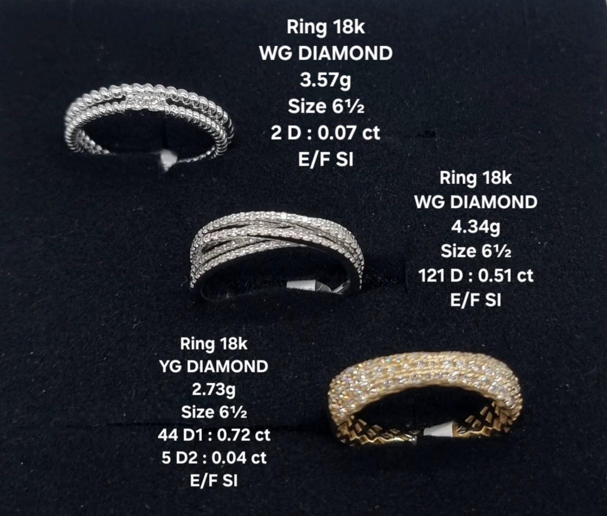 Diamond Eternity Rings 18k