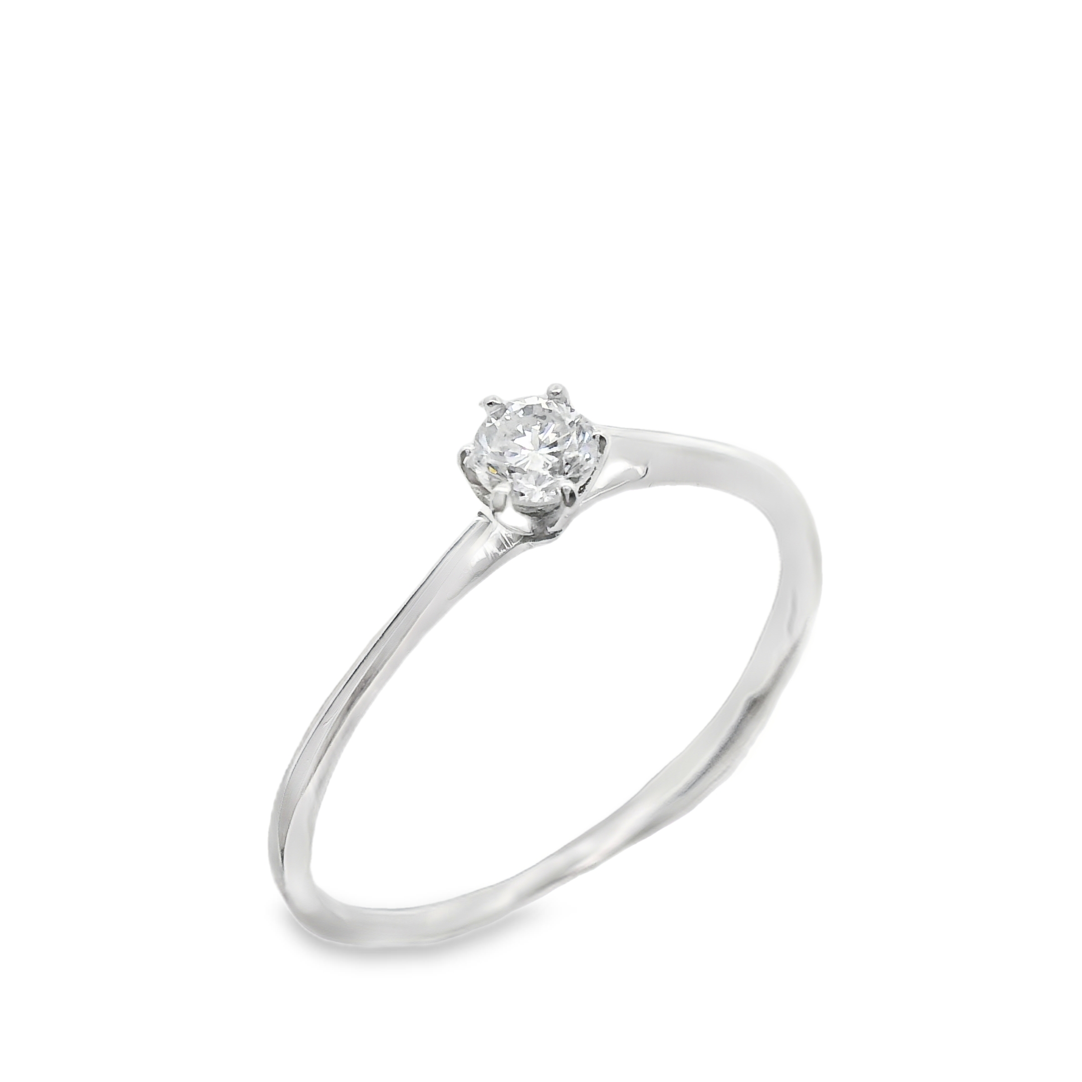 Sofia Engagement Ring in White Gold