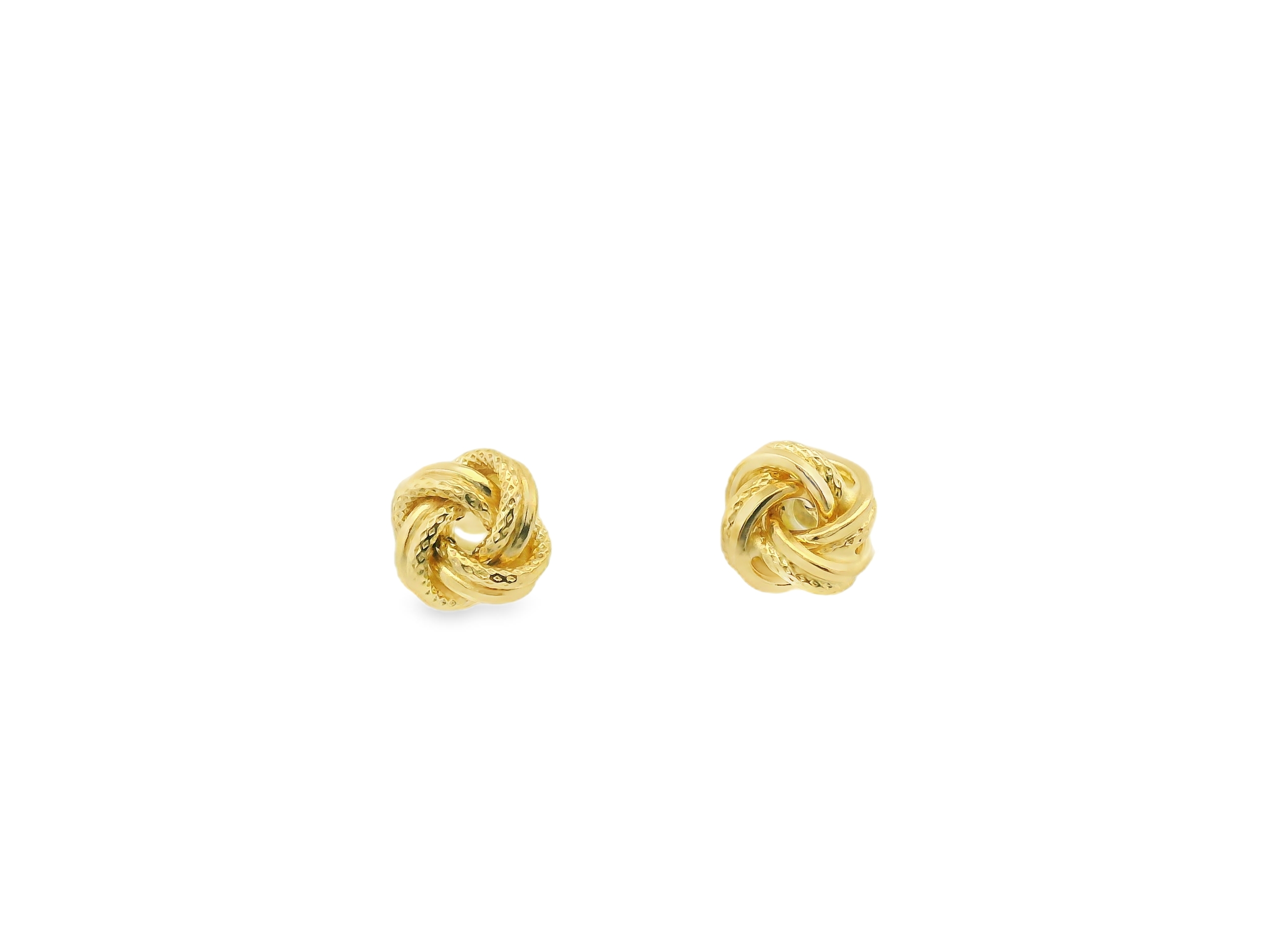 Knot Earring Yellow Gold