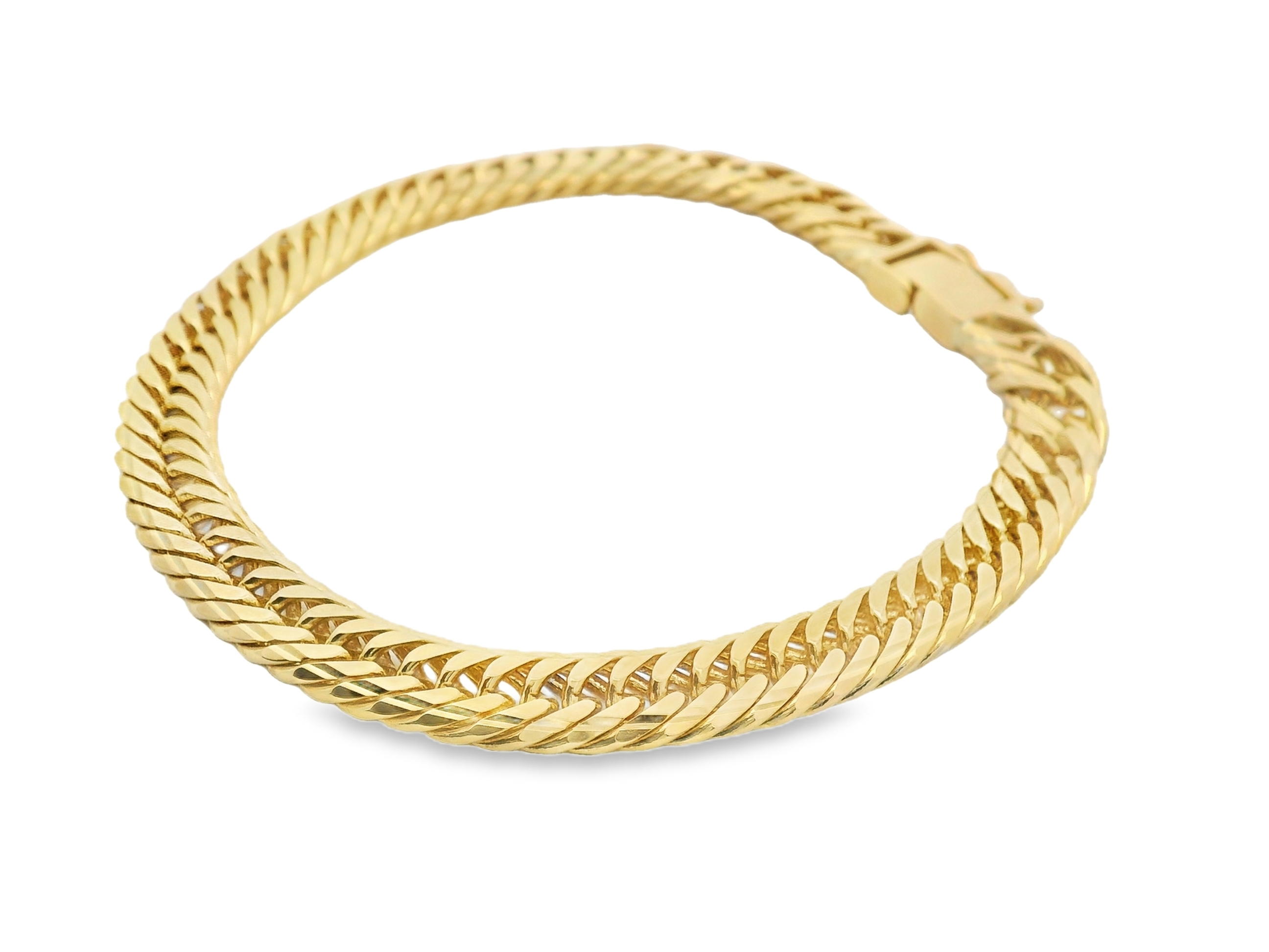 JAPAN Gold Bracelet YG (M-Cut)