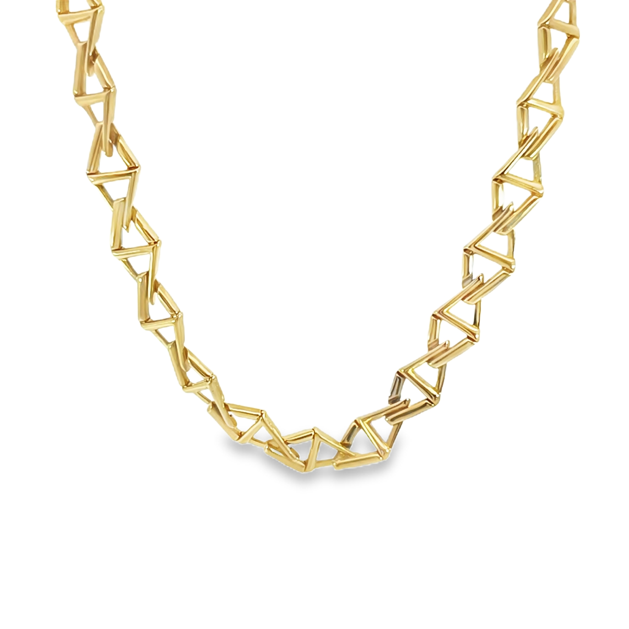 Diamond Shaped Link Chain