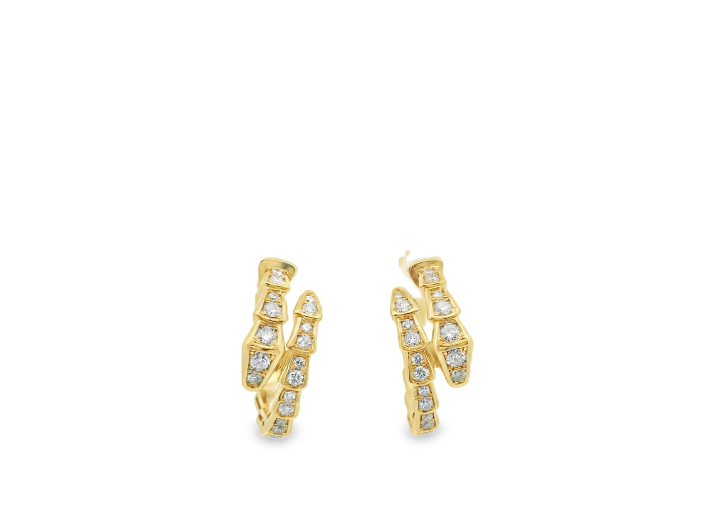 Natural Diamond Studded Earrings