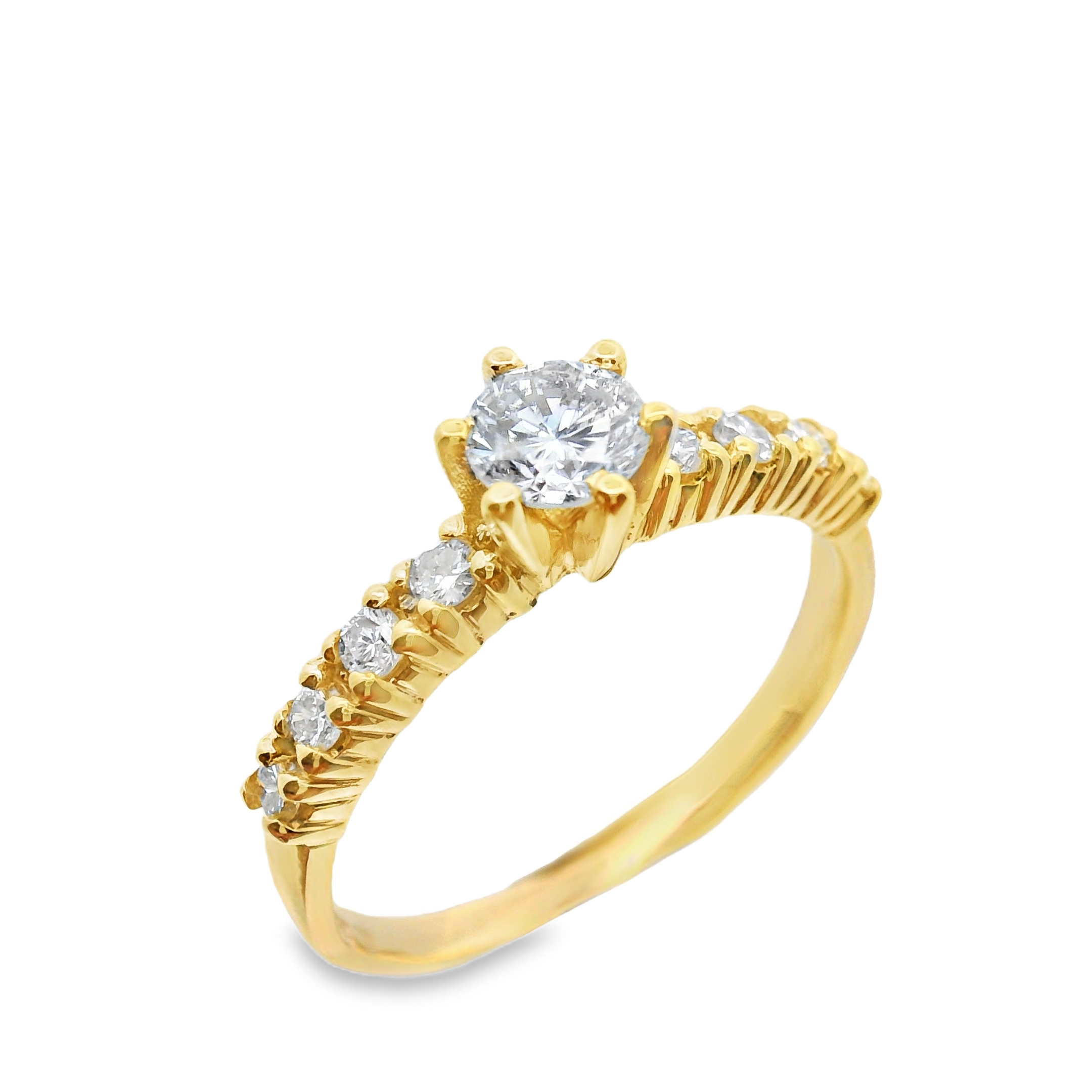 Camila Engagement Ring in Yellow Gold