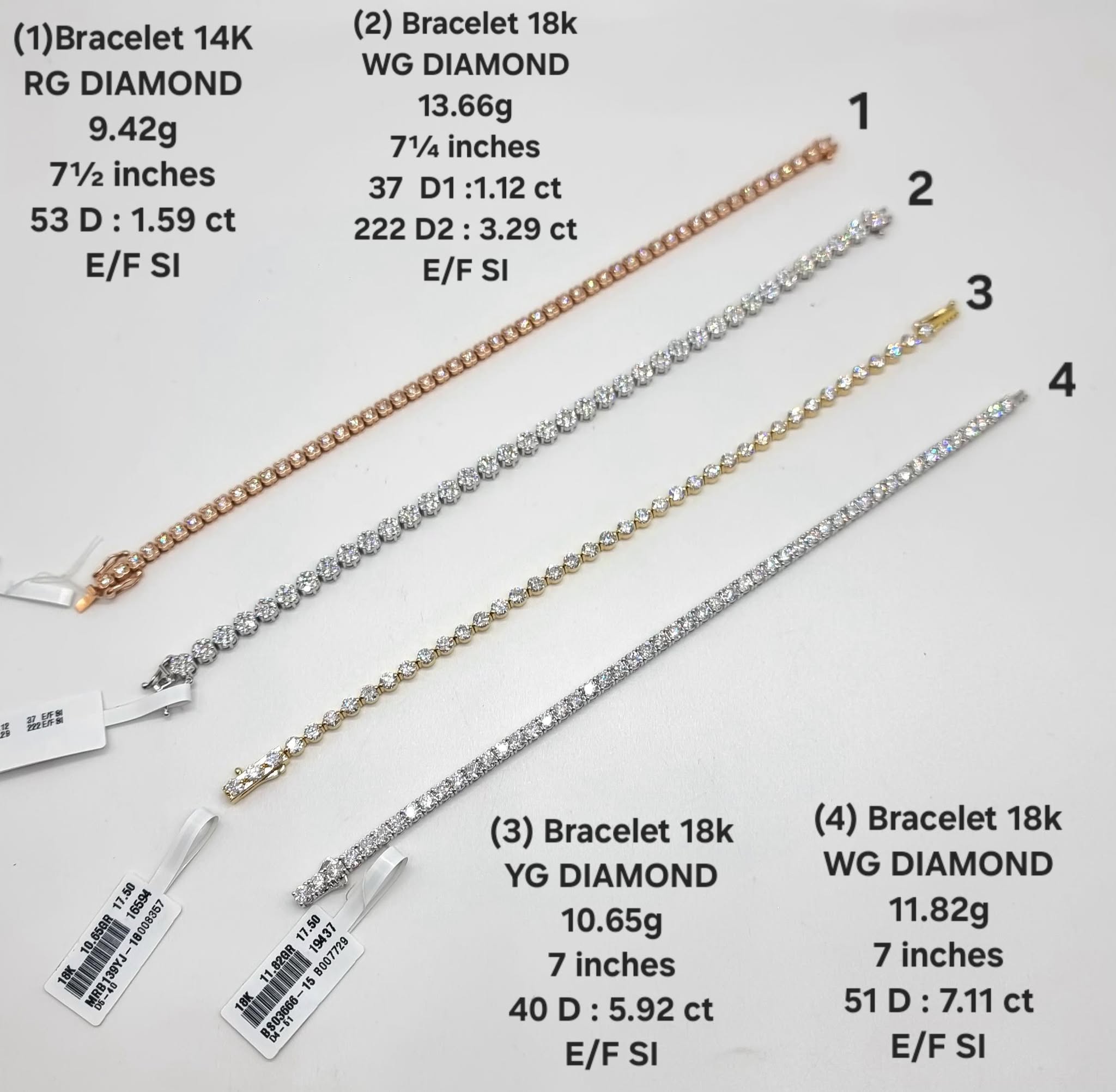 Premium Diamond Bracelets