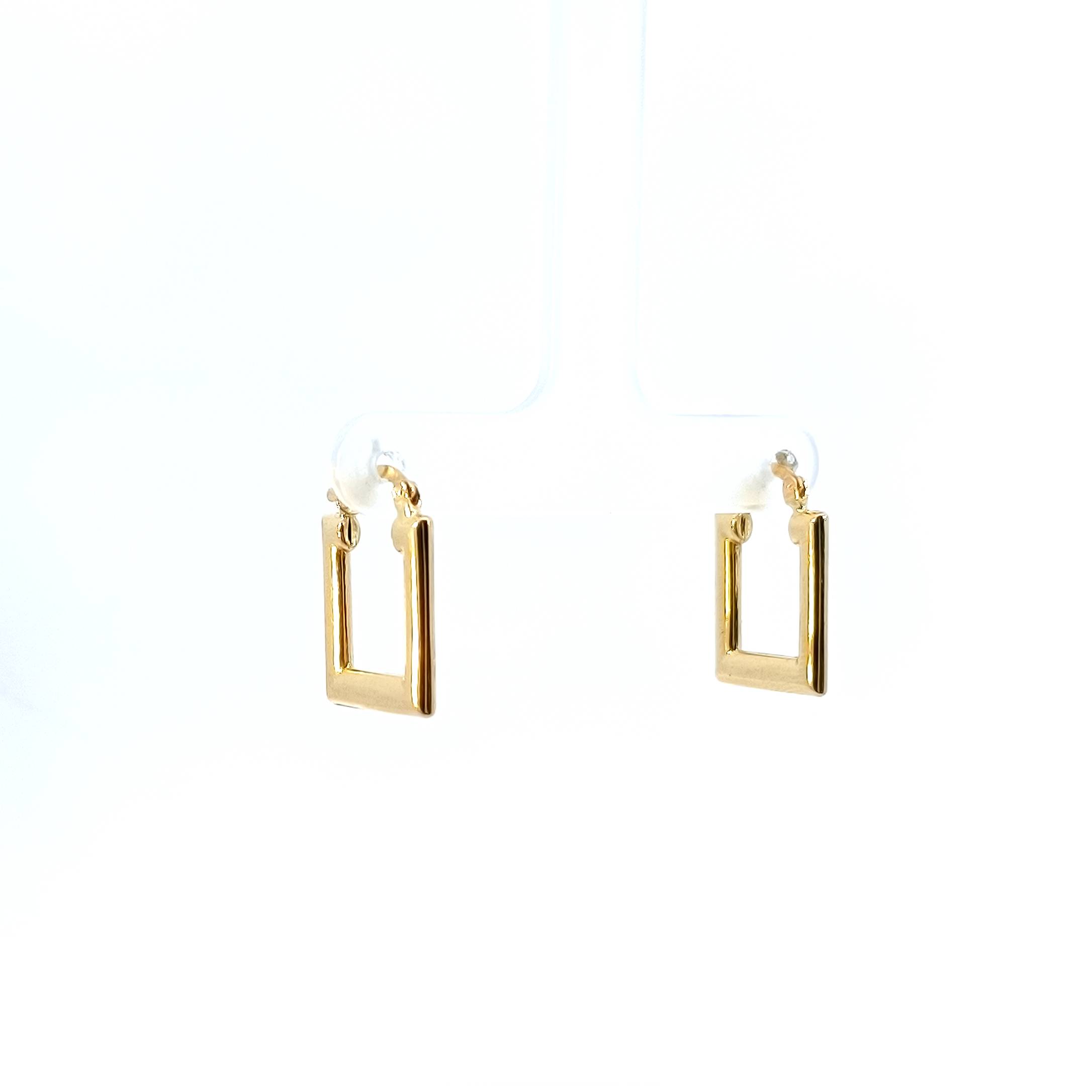 Square Loop Earrings