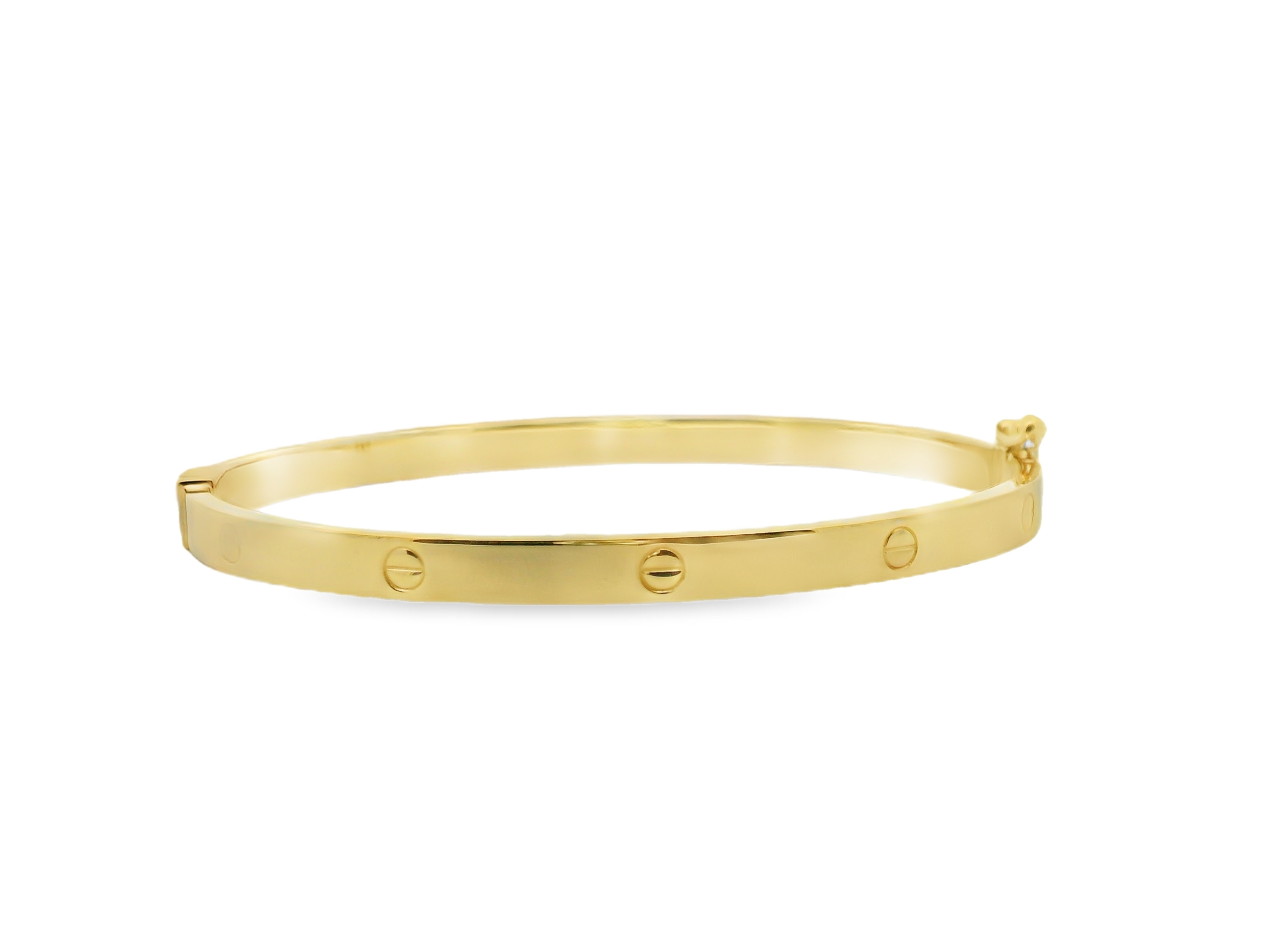 Love Bangle Slim-Clip Type ( Satin Finish)