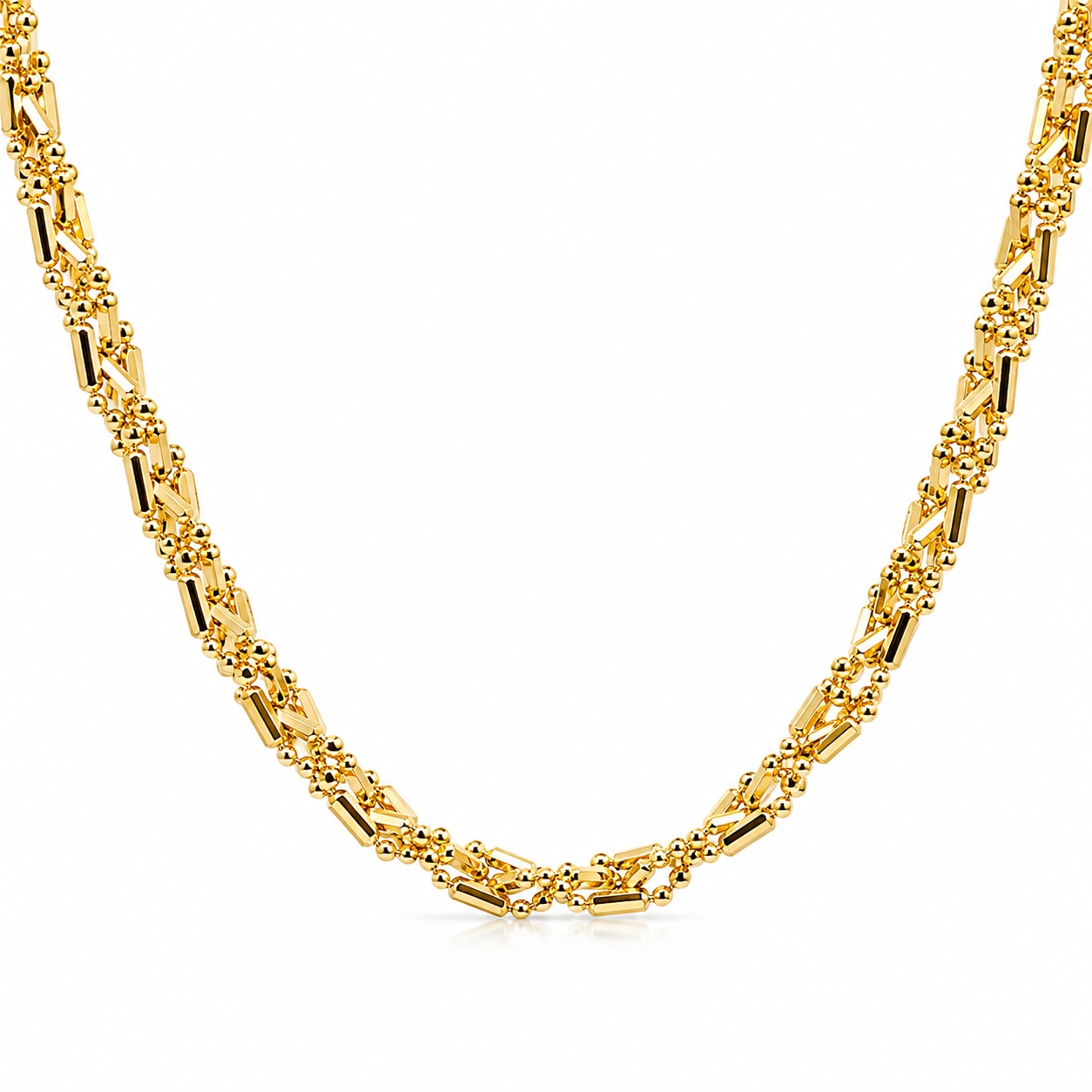 Top Quality Triple lock Necklace | Mayet De La Rosa Fine Jewelry