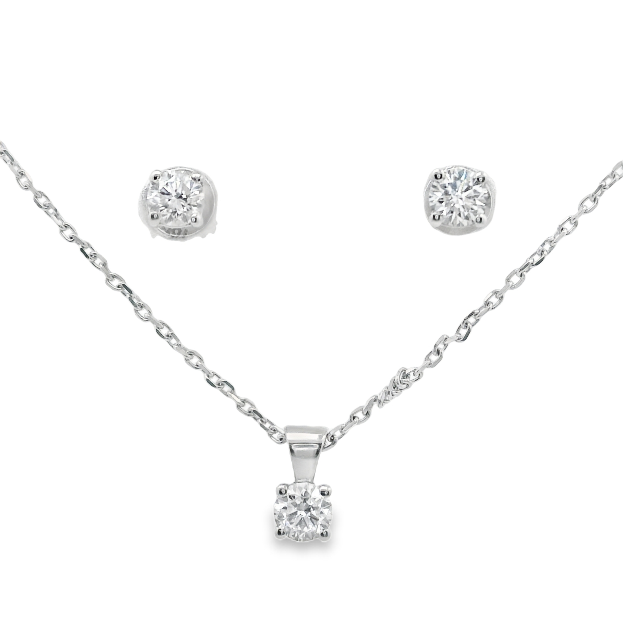 Solo Diamond Jewelry Set