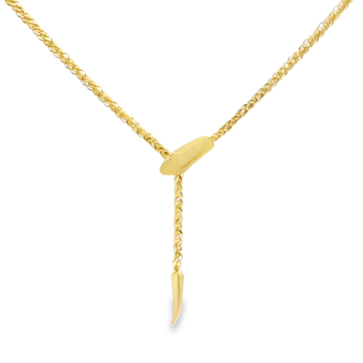 Foxtail Serpetine Chain Necklace