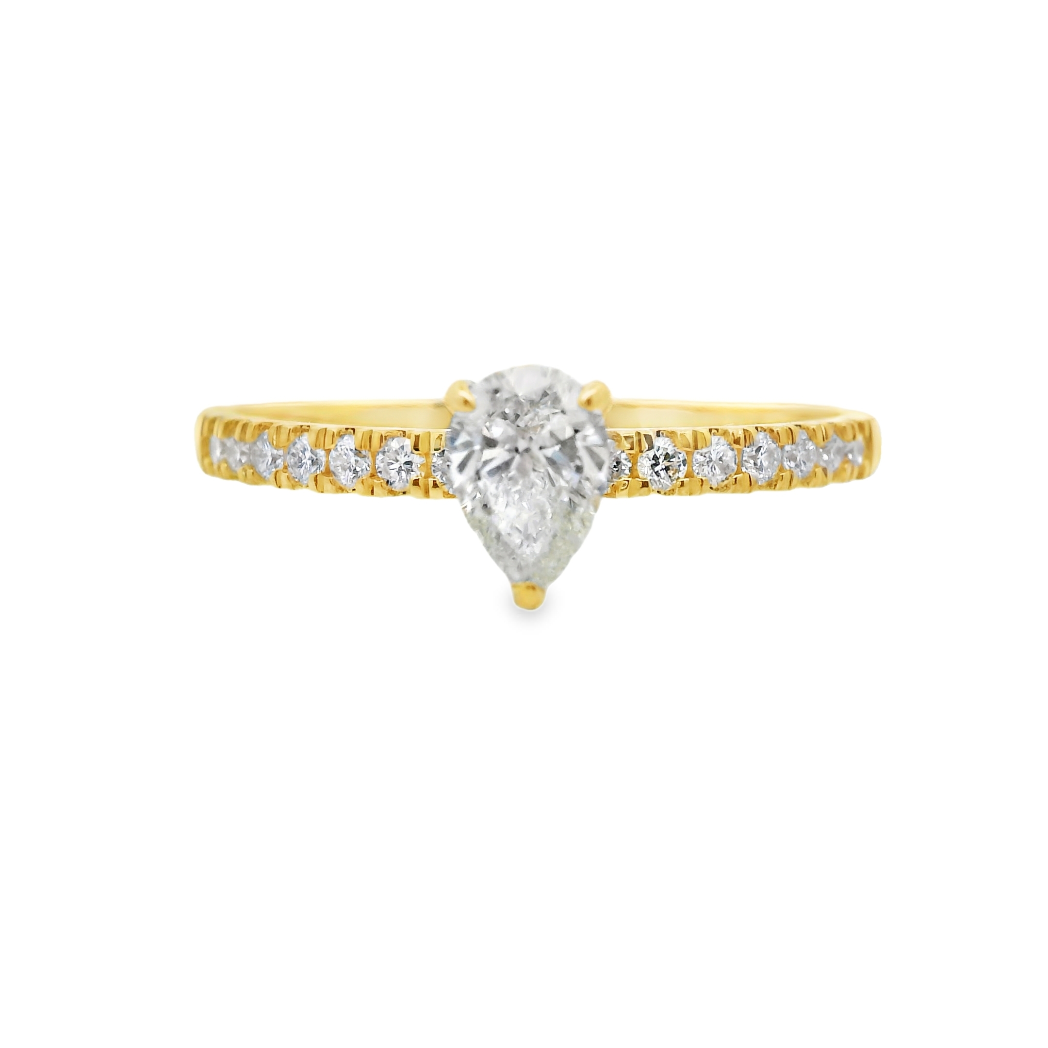 Ivy Pear Engagement Ring