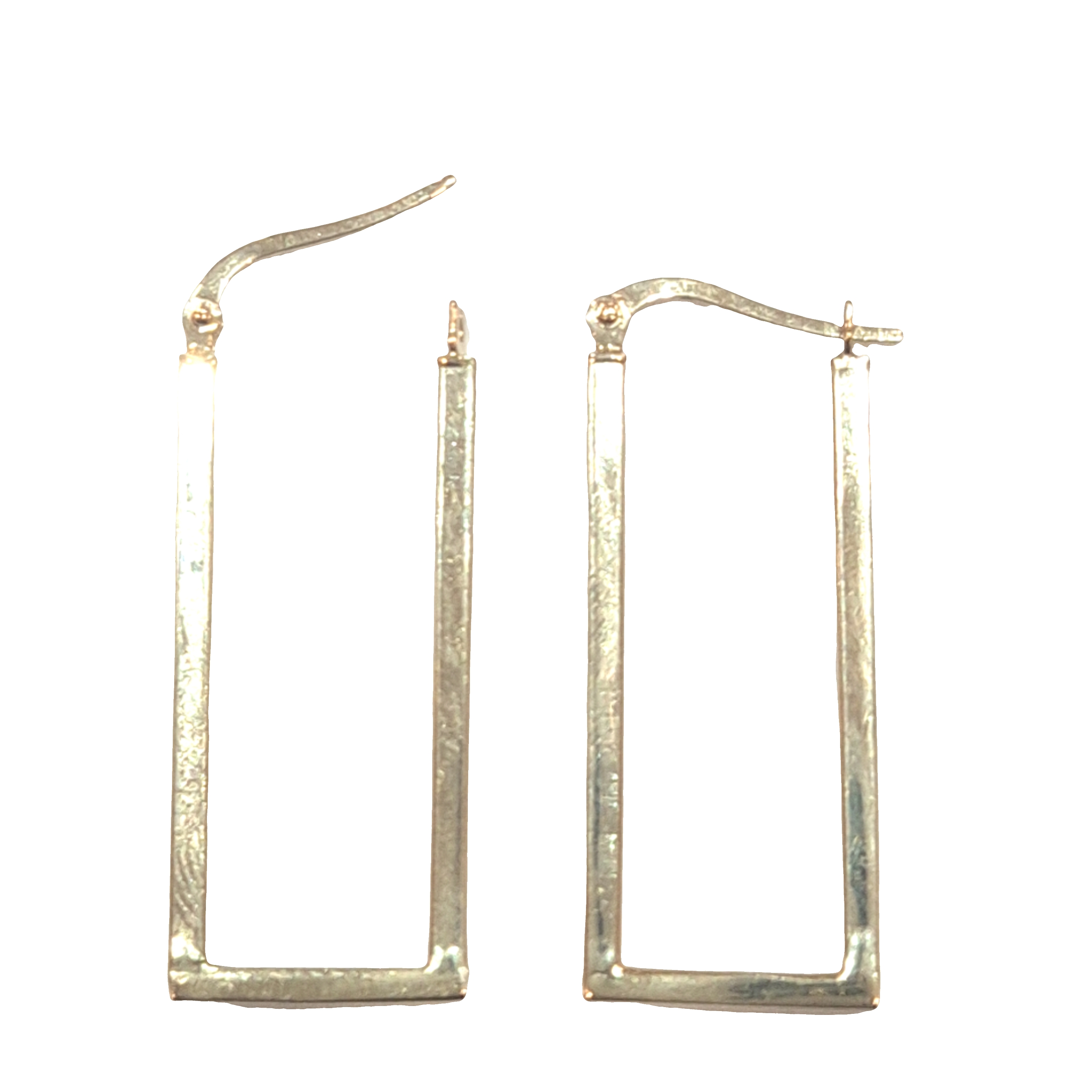 Rectangular Hoop Earrings