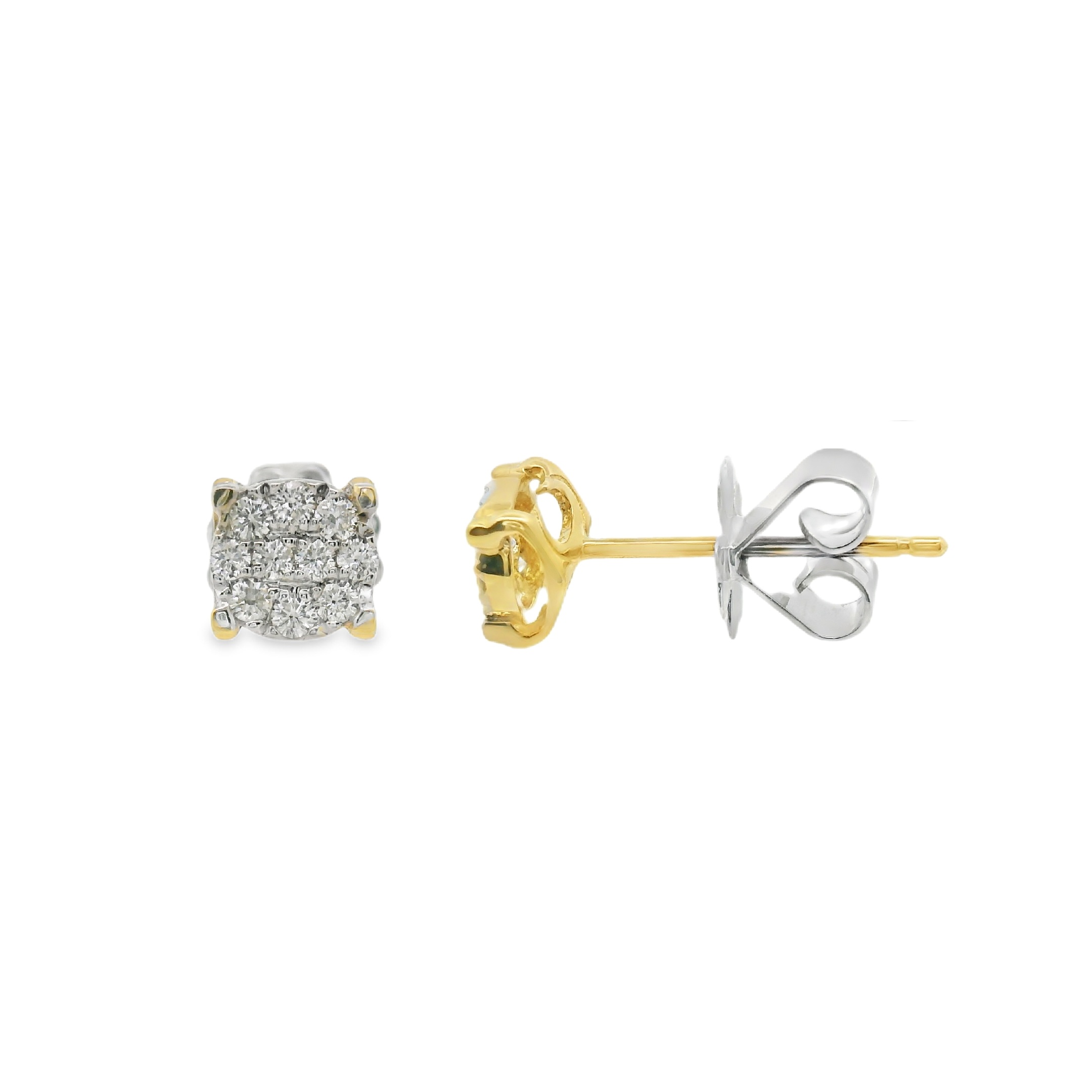 Naya Diamond Stud Earrings