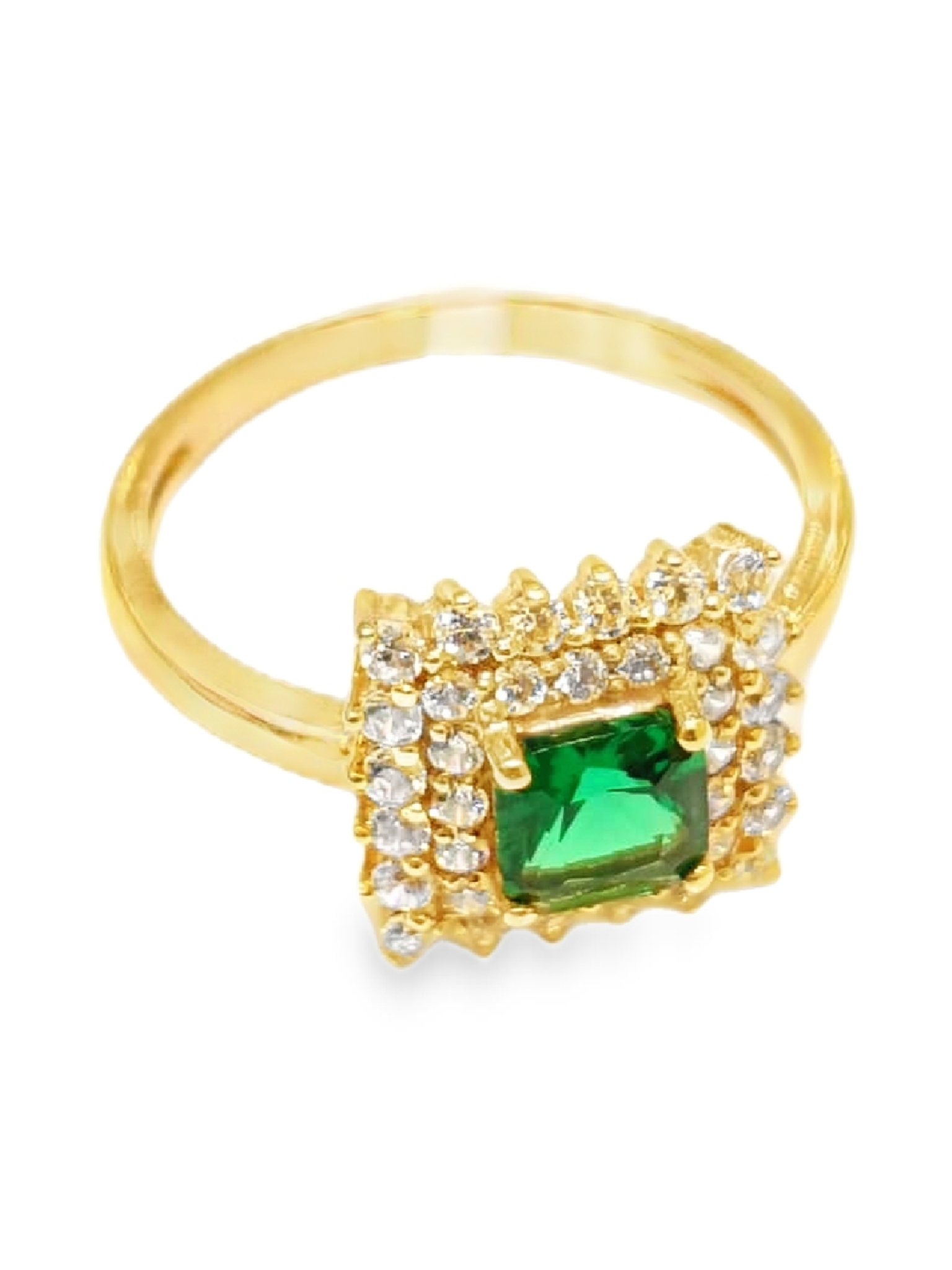 Special Ring with Emerald stone 20715