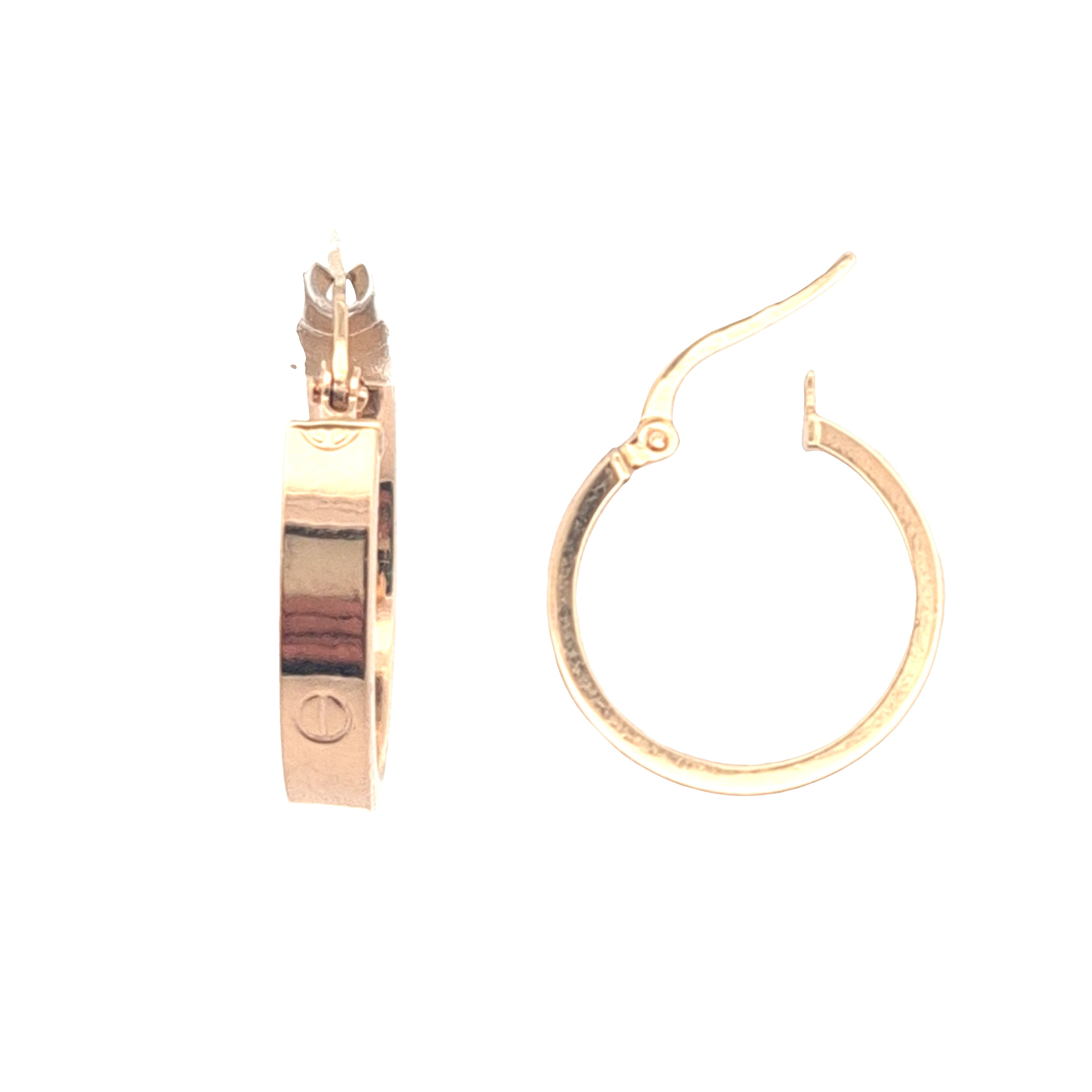 Love Hoop Earrings