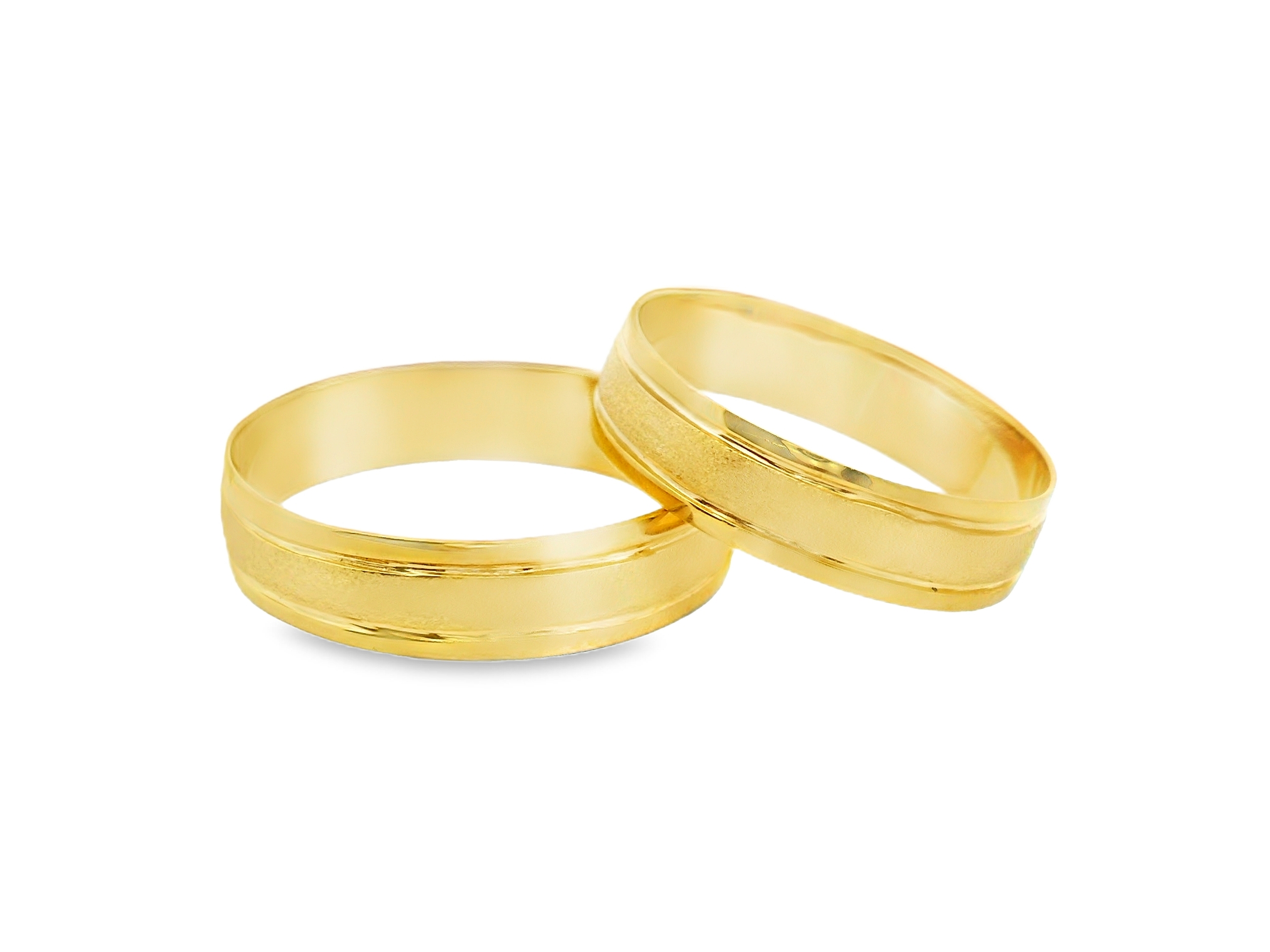 Customized Combination Wedding Ring 18k