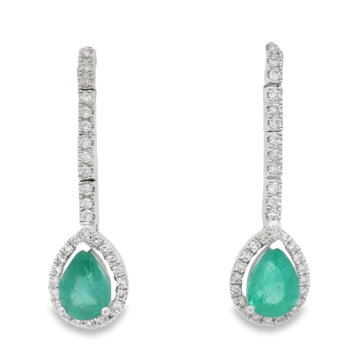 Rachel Diamond Dangling Earrings